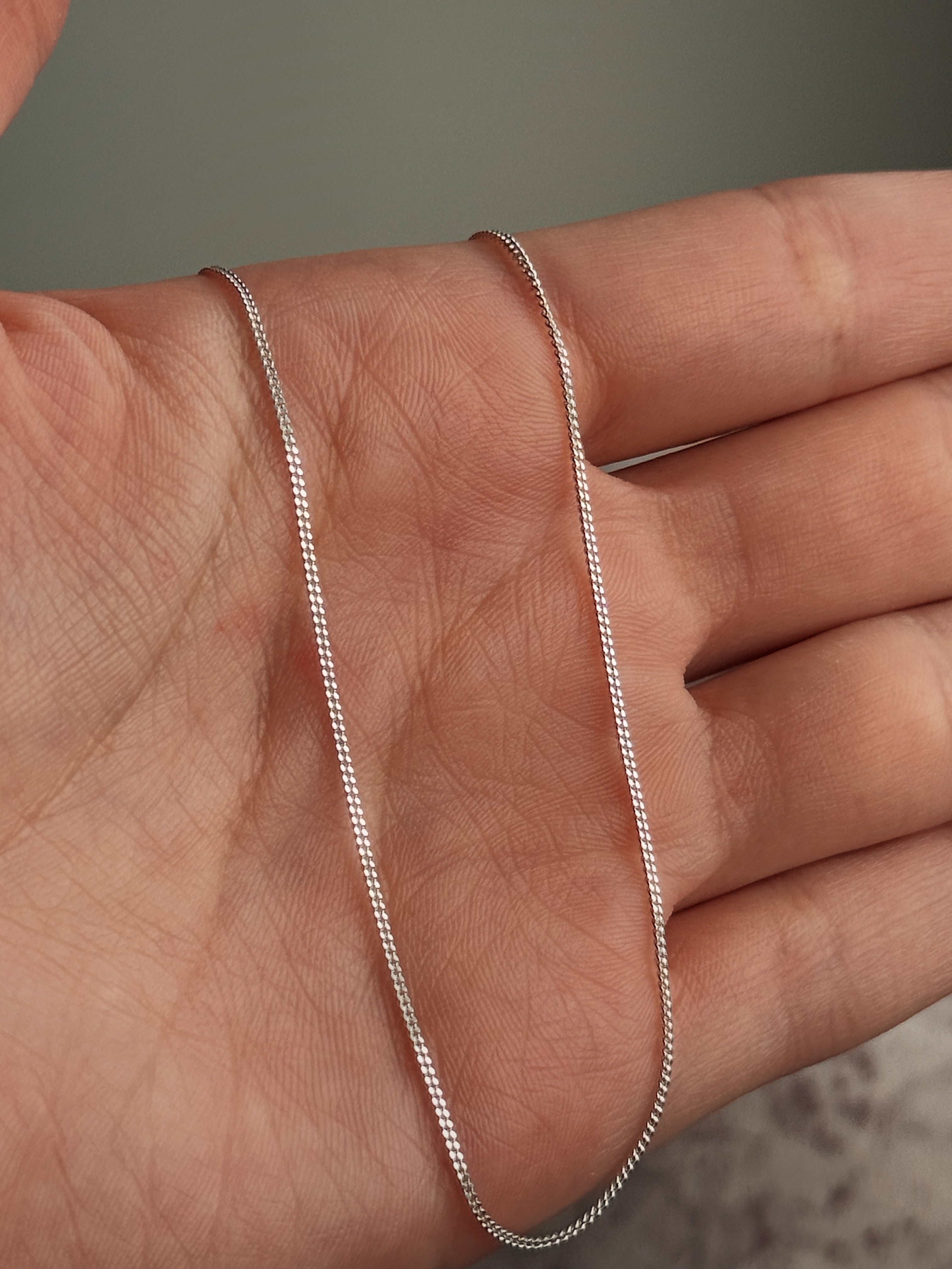 Cadena en Plata para Dije