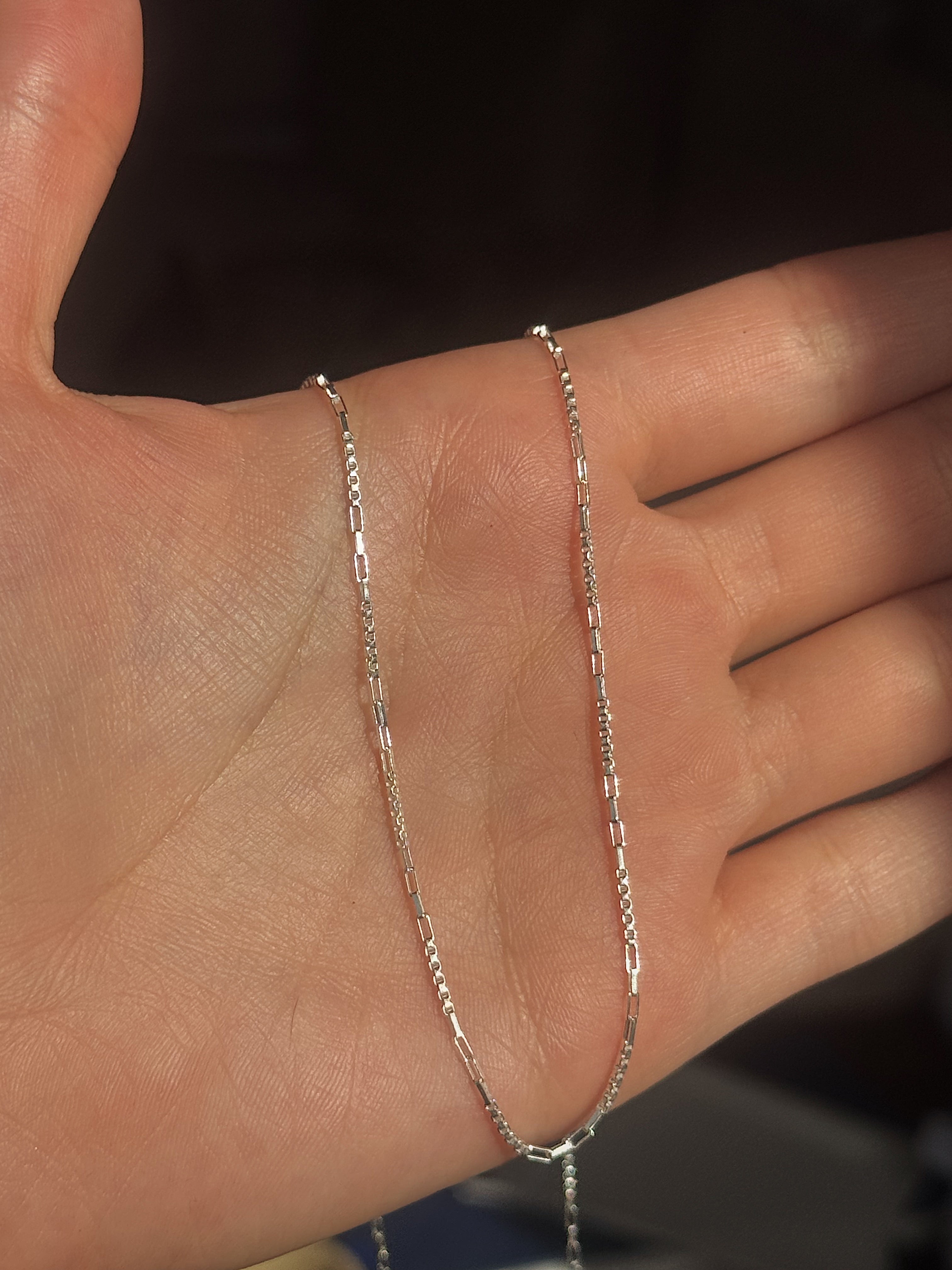 Cadena en Plata para Dije