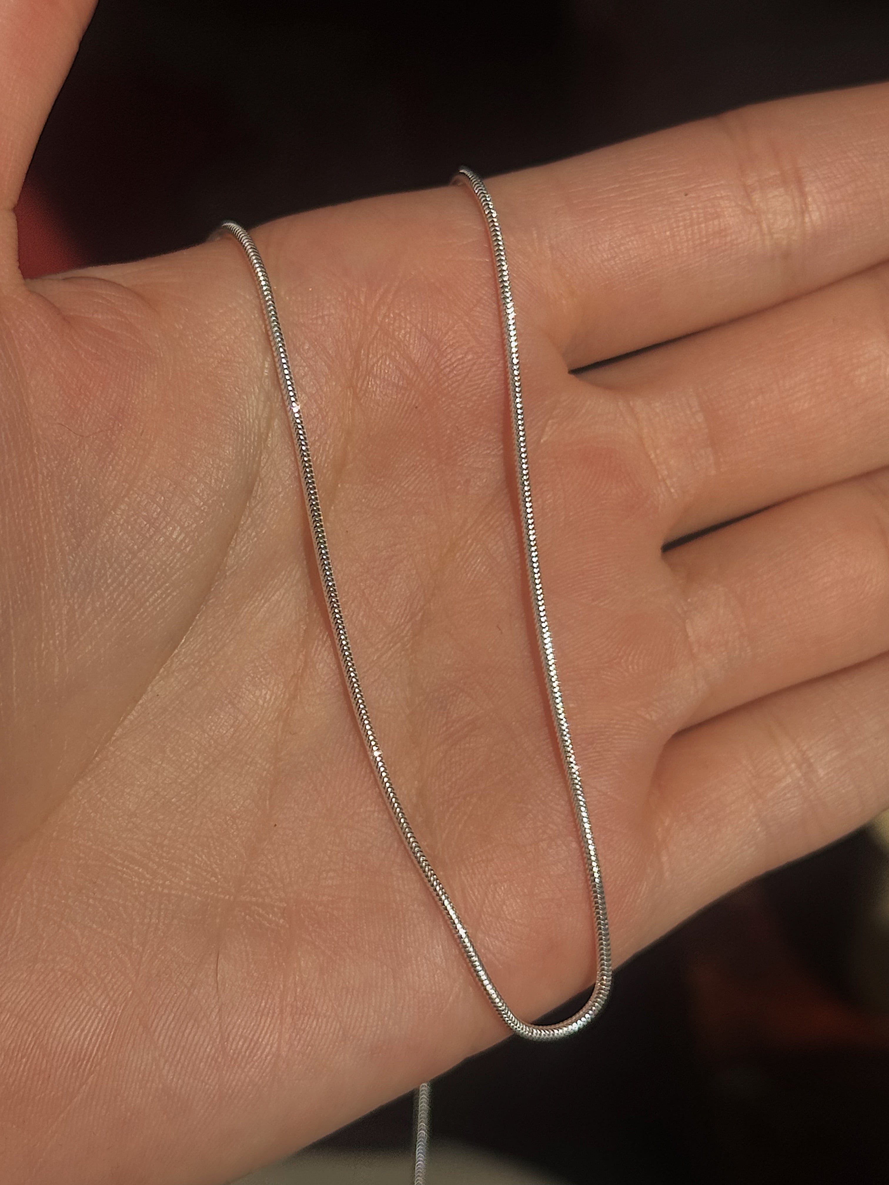 Cadena en Plata para Dije